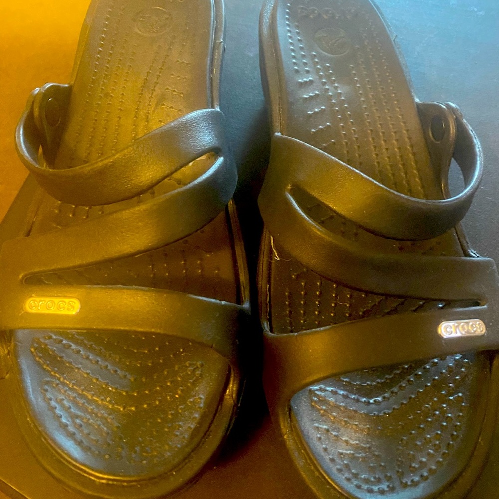 Crocs, comfy fit!